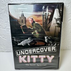 Undercover Kitty DVD The Secret Agent Cat‎ New